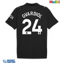 Manchester City Josko Gvardiol #24 Gostujuci Dres 2025-26 Kratak Rukav